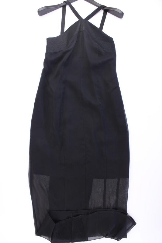 Marc Aurel Abendkleid Gr. 36 Träger Vintage schwarz aus Polyester