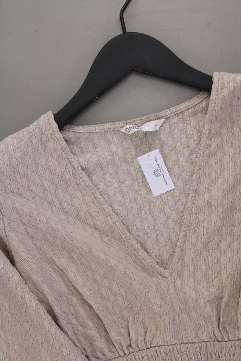 Only Langarmshirt Gr. M neuwertig creme aus Polyester