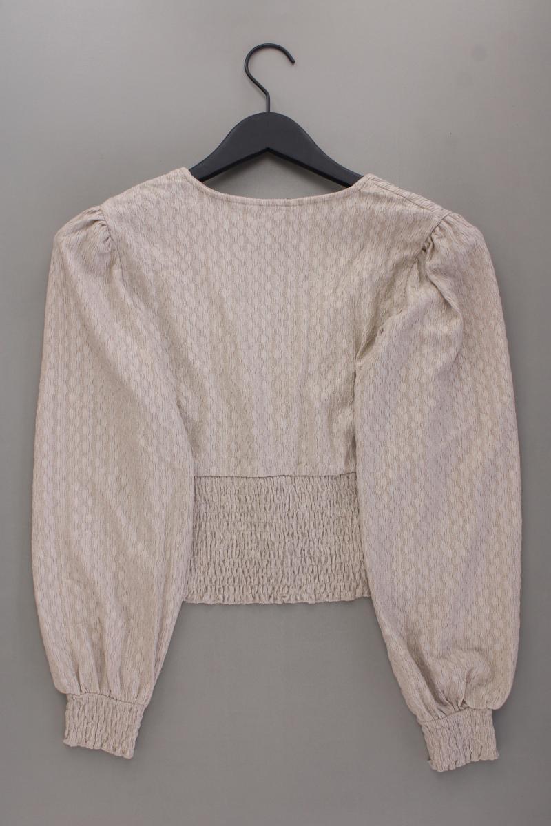 Only Langarmshirt Gr. M neuwertig creme aus Polyester