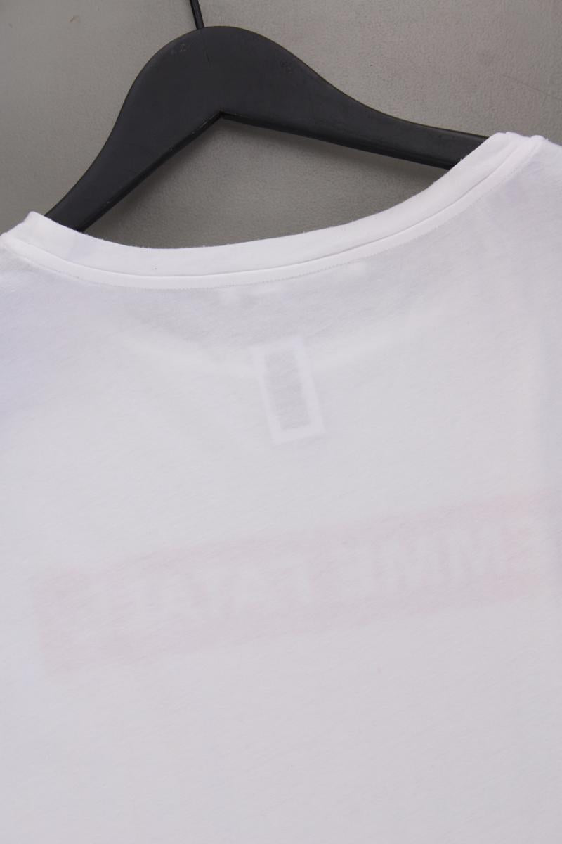 Joseph Janard Printshirt Gr. L Kurzarm weiß