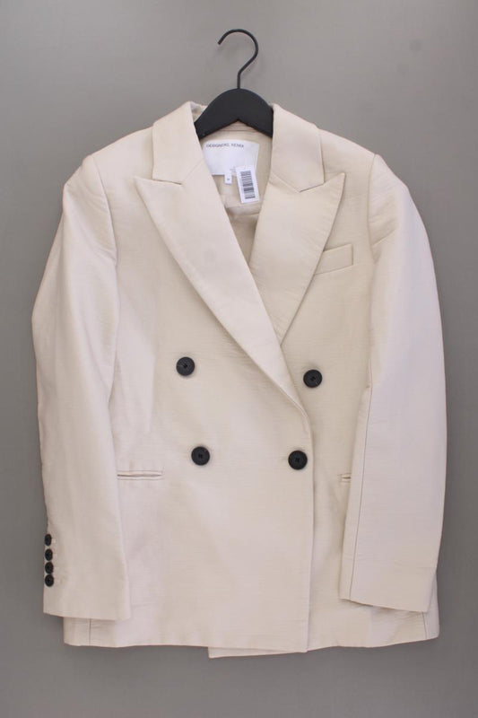 Designers Remix Longblazer Gr. 36 creme aus Baumwolle