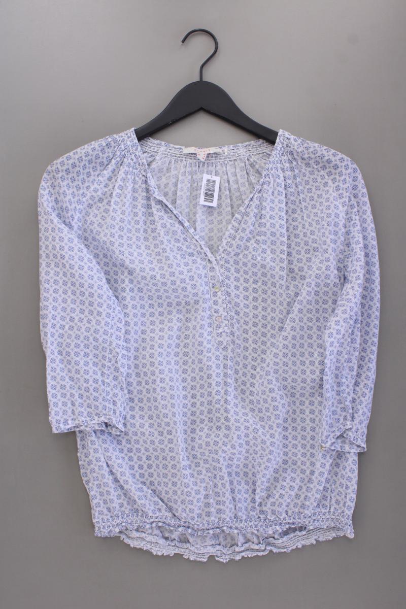 Esprit Oversize-Bluse Gr. 36 3/4 Ärmel blau
