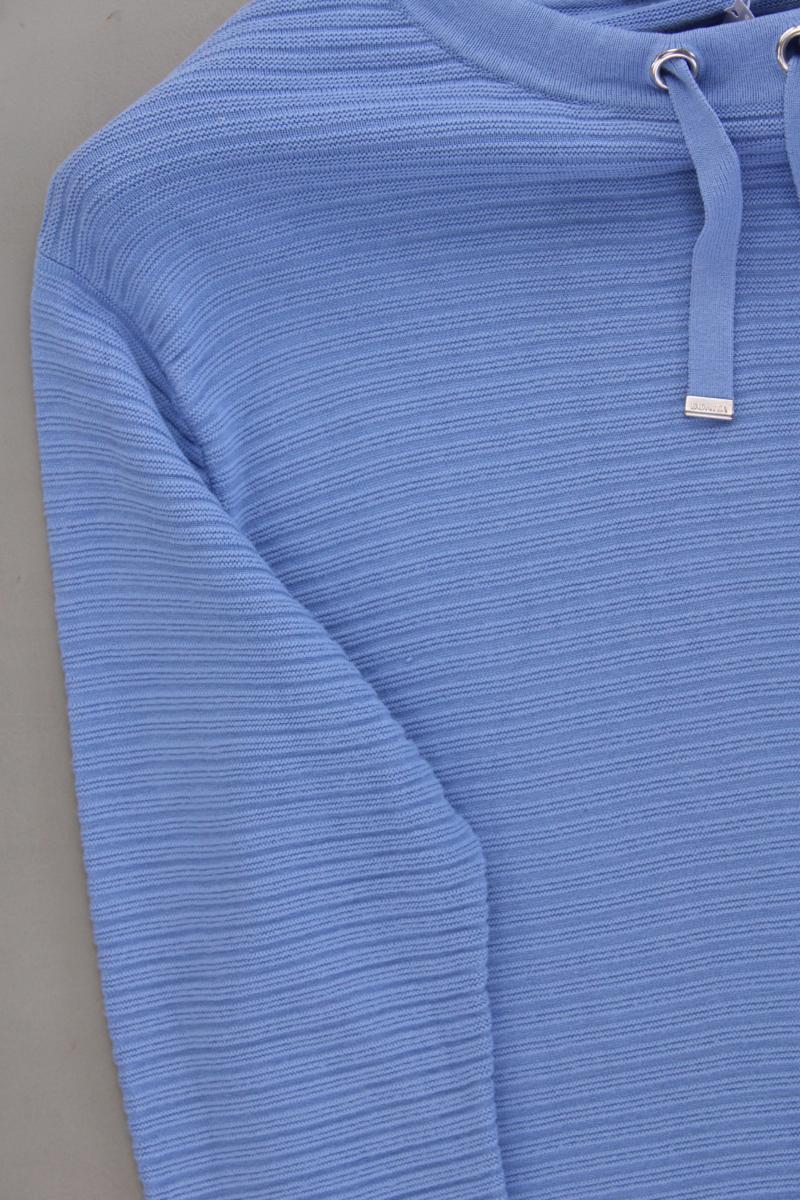 Bonita Feinstrickpullover Gr. M blau aus Viskose