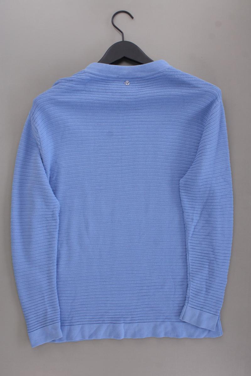 Bonita Feinstrickpullover Gr. M blau aus Viskose