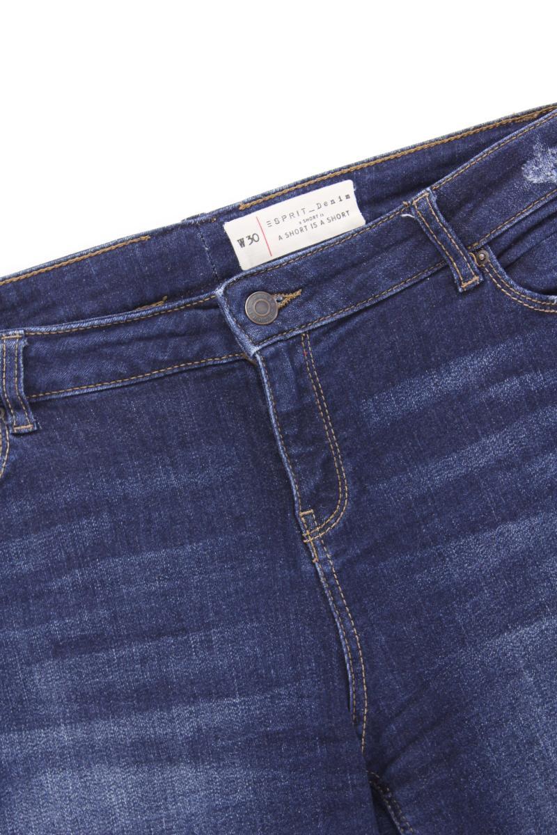 Esprit Jeansshorts Gr. W30 blau