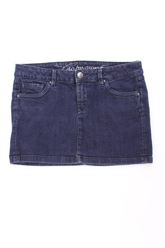 edc by Esprit Jeansrock Gr. 40 blau aus Baumwolle