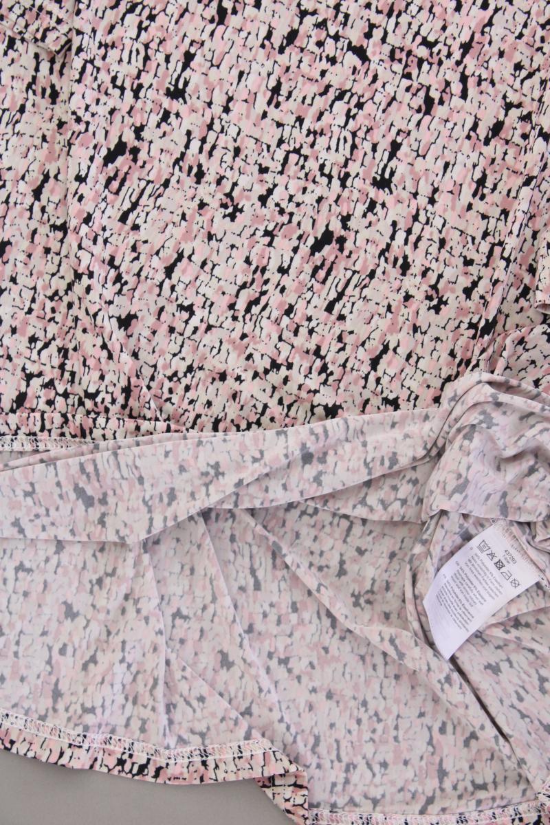 Helena Vera Printshirt Gr. 48 geometrisches Muster Kurzarm rosa aus Polyester