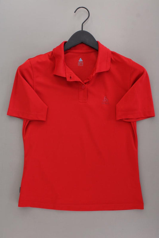 Odlo Poloshirt Gr. S Kurzarm rot aus Polyester