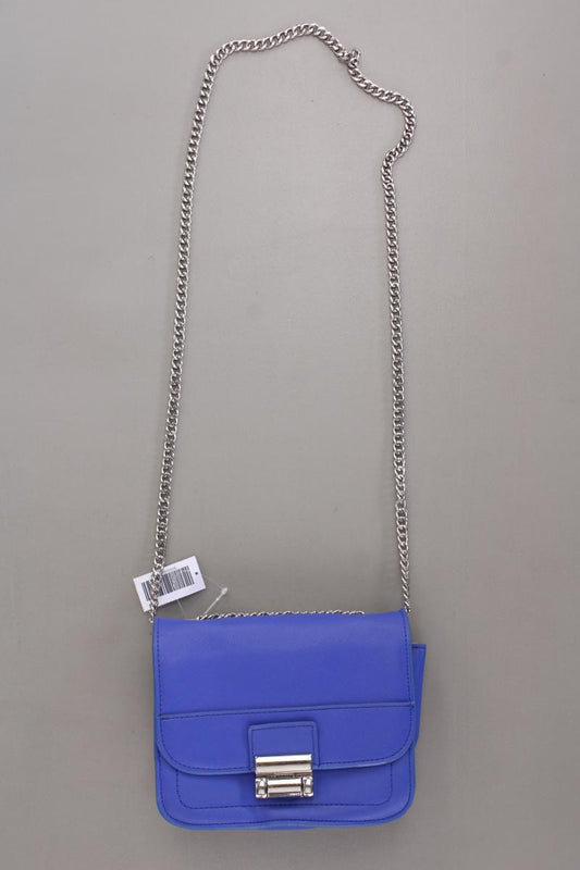 Mango Umhängetasche blau aus Kunstleder