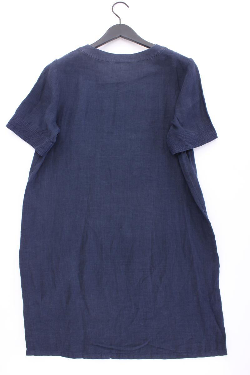 Cecil Kurzarmkleid Gr. M blau aus Leinen
