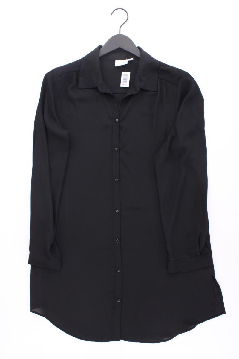 Vila Longbluse Gr. 40 Langarm schwarz aus Polyester