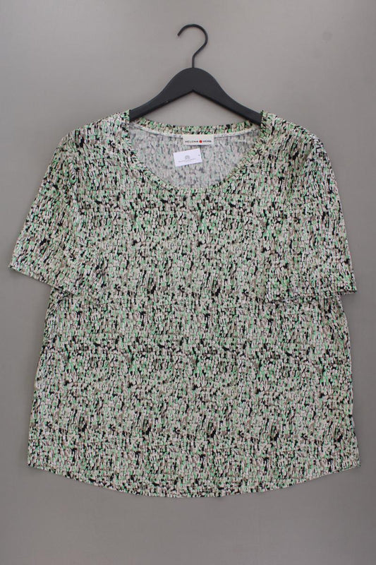 Helena Vera Printshirt Gr. 48 Kurzarm grün aus Polyester