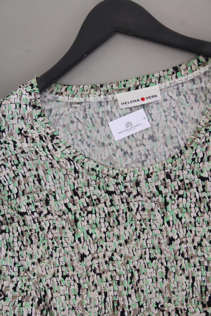 Helena Vera Printshirt Gr. 48 Kurzarm grün aus Polyester