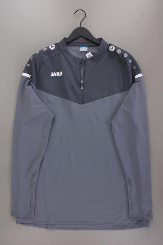 Jako Langarmpullover für Herren Gr. XXXL neuwertig grau aus Polyester