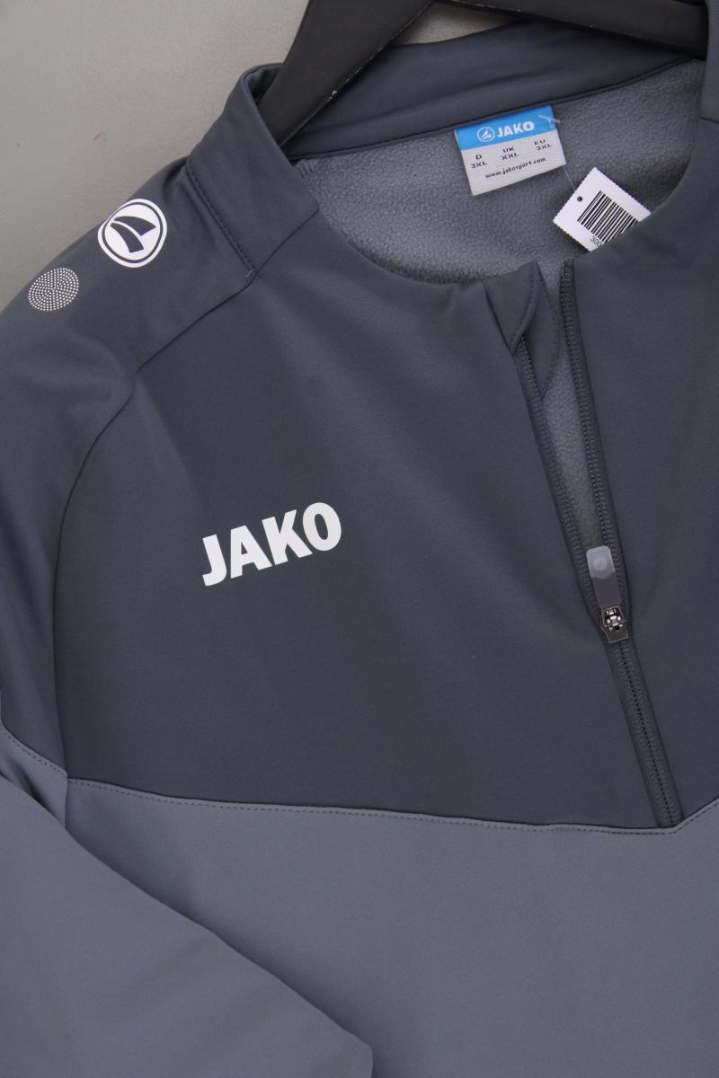 Jako Langarmpullover für Herren Gr. XXXL neuwertig grau aus Polyester
