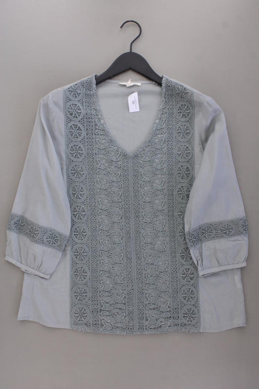 Esprit Classic Bluse Gr. XL neuwertig 3/4 Ärmel blau