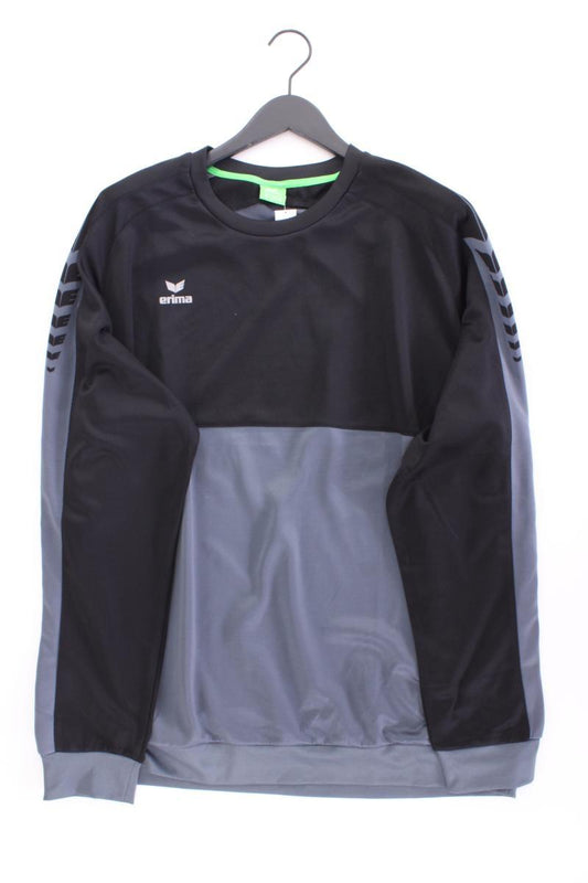 Erima Langarmpullover für Herren Gr. XXXL neuwertig grau aus Polyester