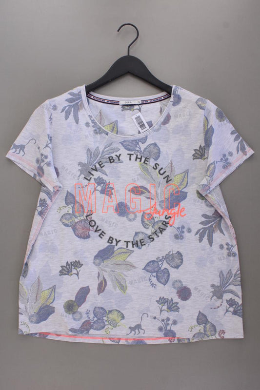 Cecil Printshirt Gr. XL Kurzarm grau