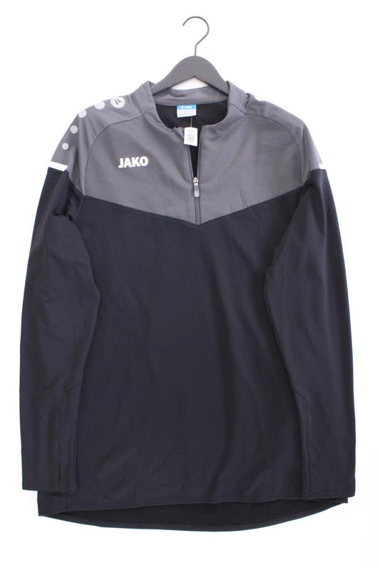Jako Langarmpullover für Herren Gr. XXXL neuwertig schwarz aus Polyester
