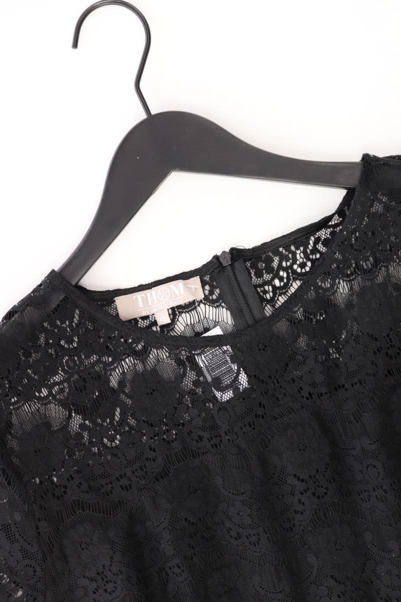 Thom by Thomas Rath Spitzenkleid Gr. 42 Langarm schwarz aus Polyester
