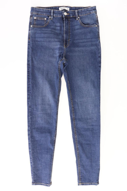 Pull&Bear Skinny Jeans Gr. 40 blau aus Baumwolle
