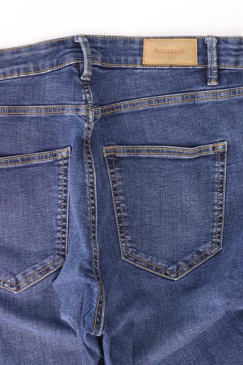 Pull&Bear Skinny Jeans Gr. 40 blau aus Baumwolle