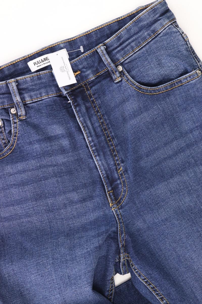 Pull&Bear Skinny Jeans Gr. 40 blau aus Baumwolle