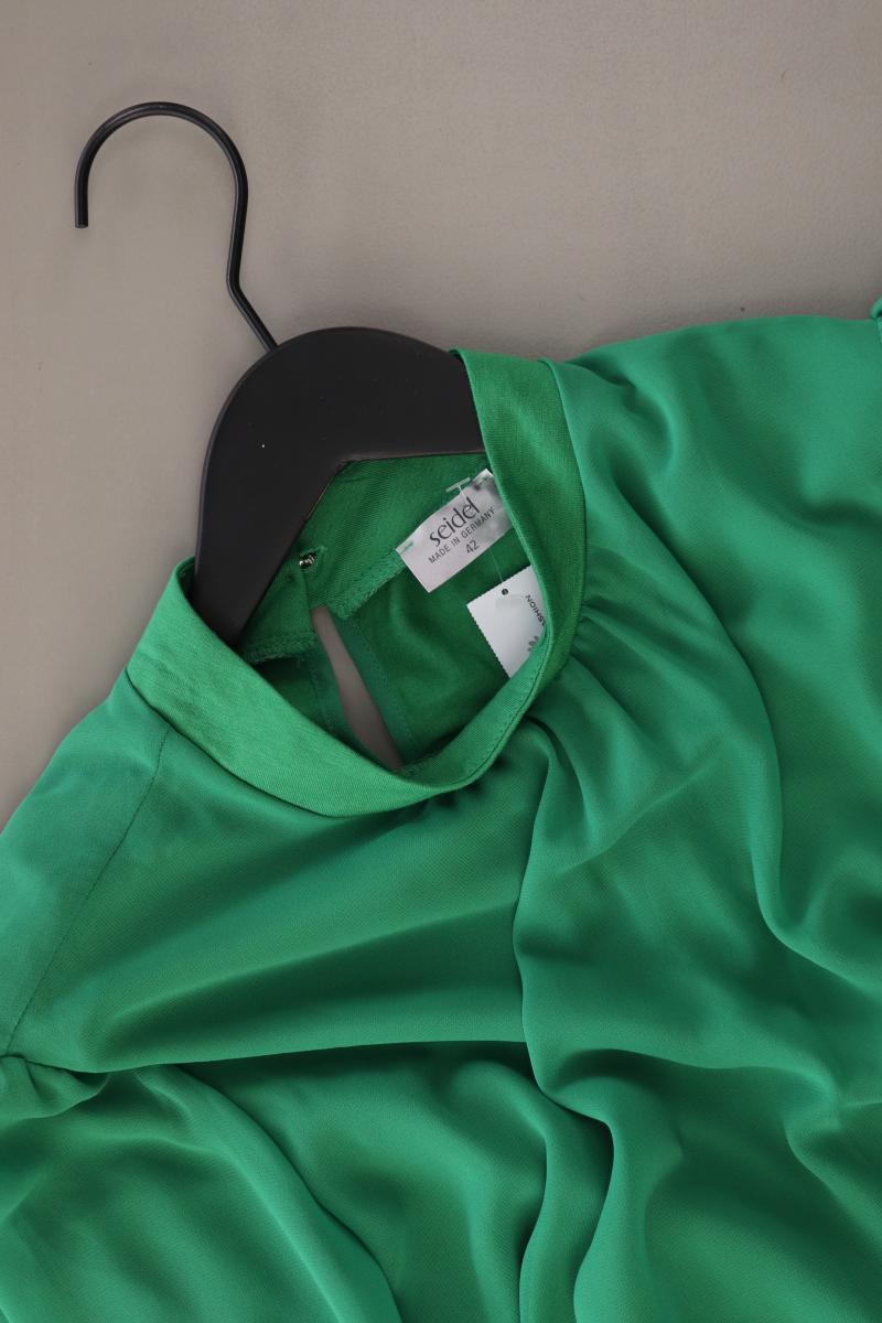 Seidel Langarmbluse Gr. 42 grün aus Polyester