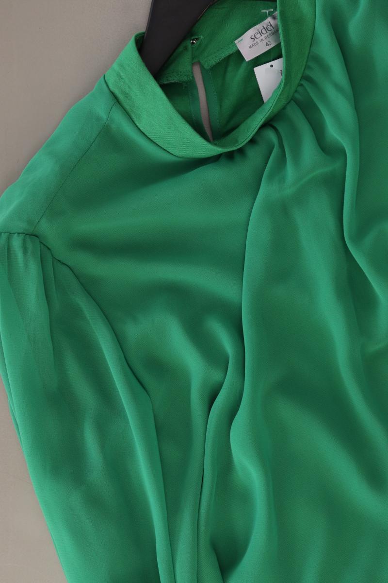 Seidel Langarmbluse Gr. 42 grün aus Polyester