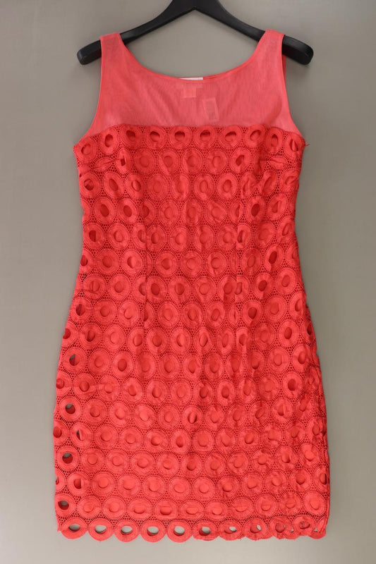Heine Trägerkleid Gr. 42 rot aus Polyester
