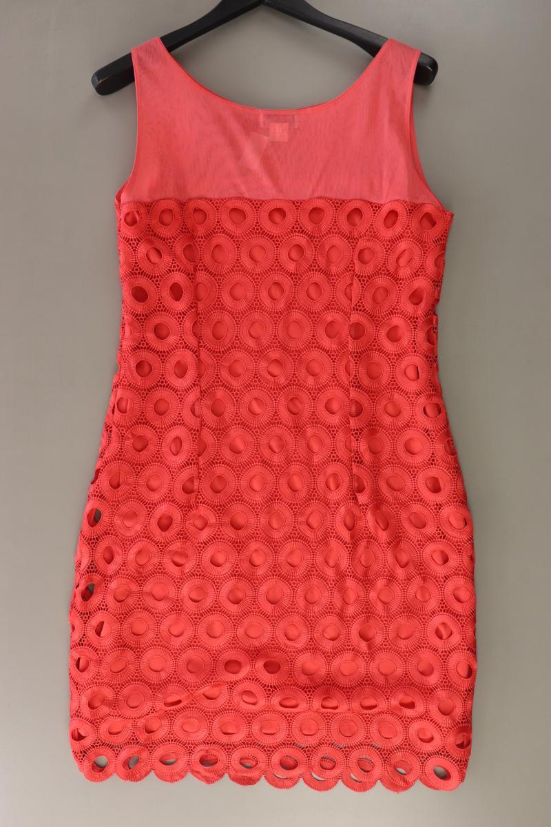 Heine Trägerkleid Gr. 42 rot aus Polyester