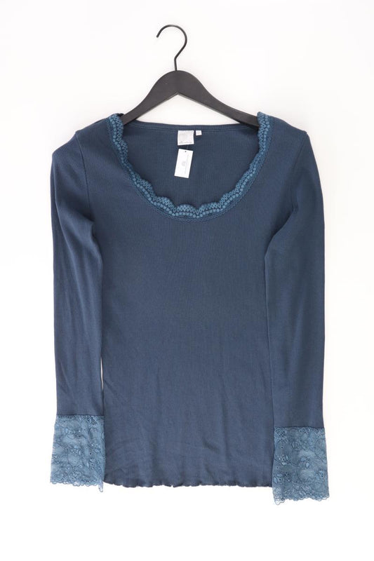 Deerberg Longsleeve-Shirt Gr. XL Langarm blau aus Baumwolle