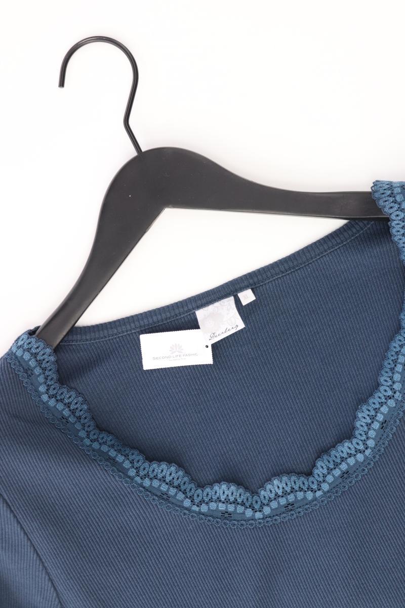 Deerberg Longsleeve-Shirt Gr. XL Langarm blau aus Baumwolle