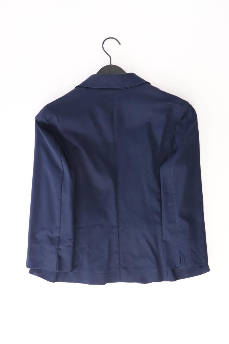 Hallhuber Regular Blazer Gr. 40 blau aus Baumwolle