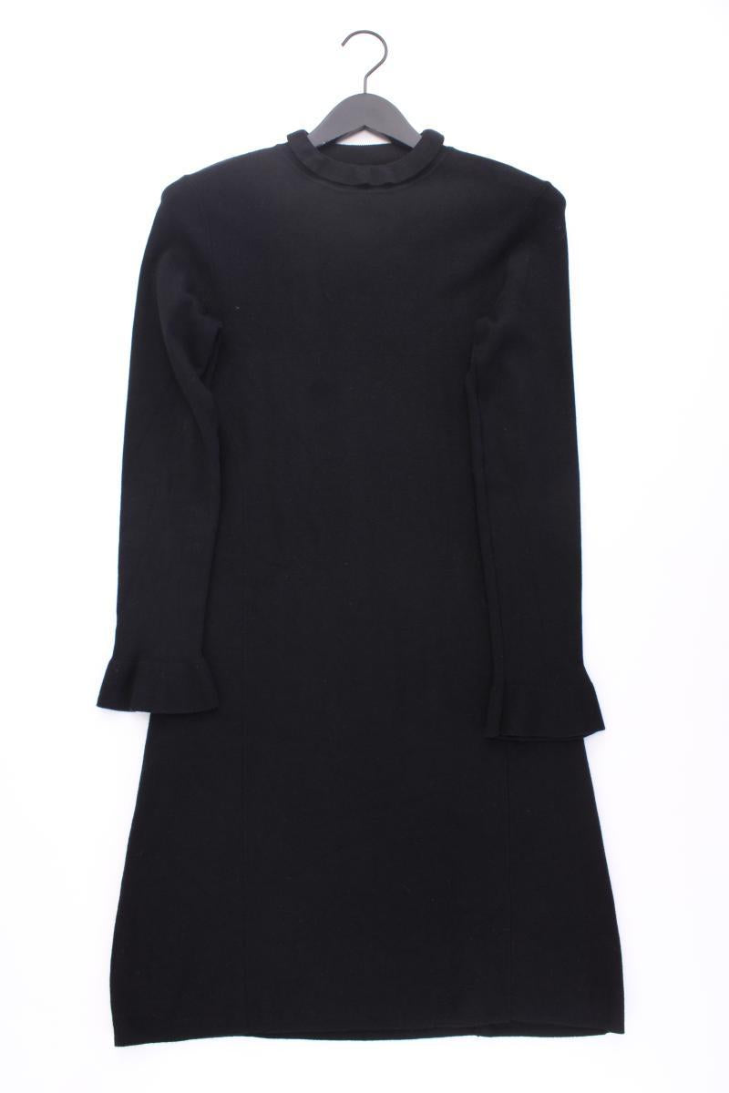 comma, Strickkleid Gr. 36 Langarm schwarz aus Viskose