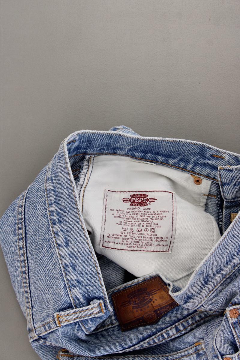 Pepe Jeans Jeansshorts Gr. 36 blau aus Baumwolle