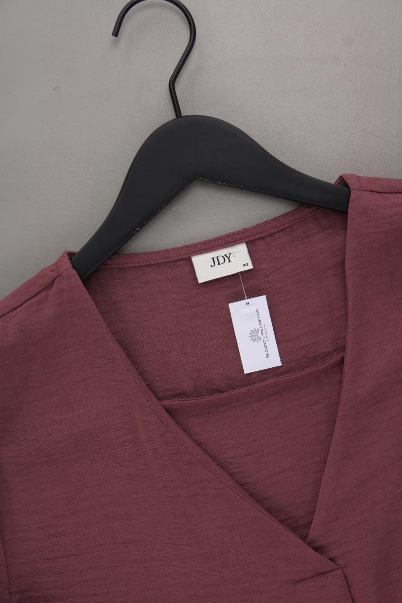 Jacqueline de Yong Oversize-Bluse Gr. 40 3/4 Ärmel rosa aus Polyester