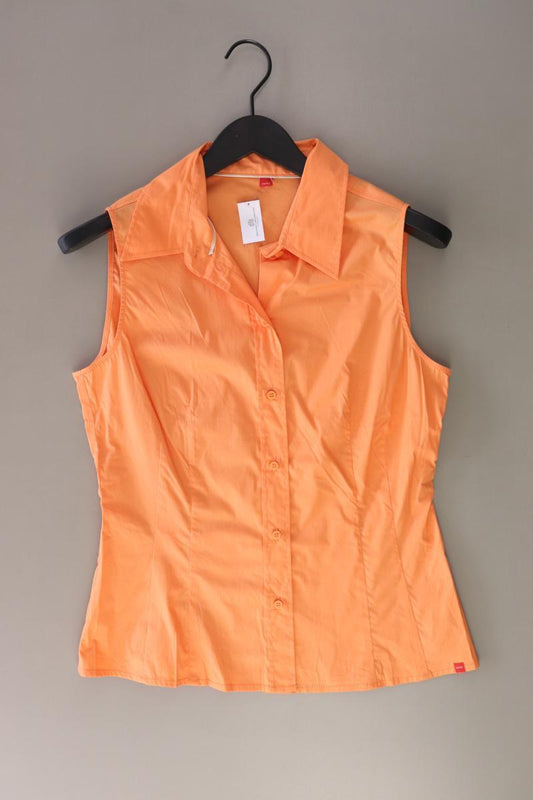 Esprit Ärmellose Bluse Gr. L orange aus Baumwolle