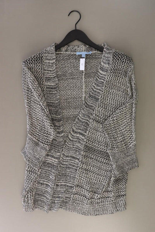 Aphorism Strickjacke Gr. L Langarm grau