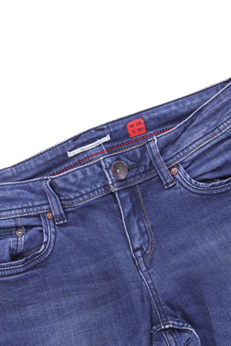 QS by s.Oliver Skinny Jeans Gr. 38/L36 blau
