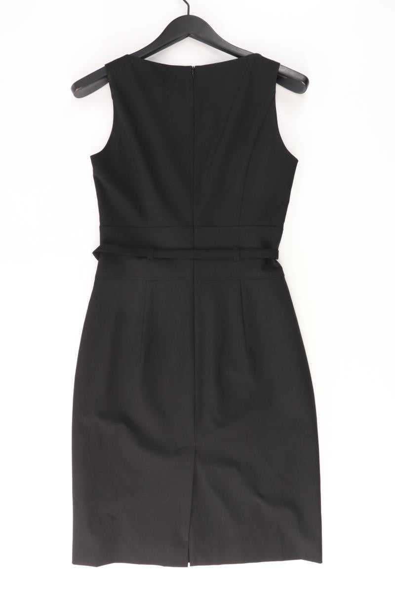 s.Oliver Bleistiftkleid Gr. 36 mit Gürtel Träger schwarz aus Polyester