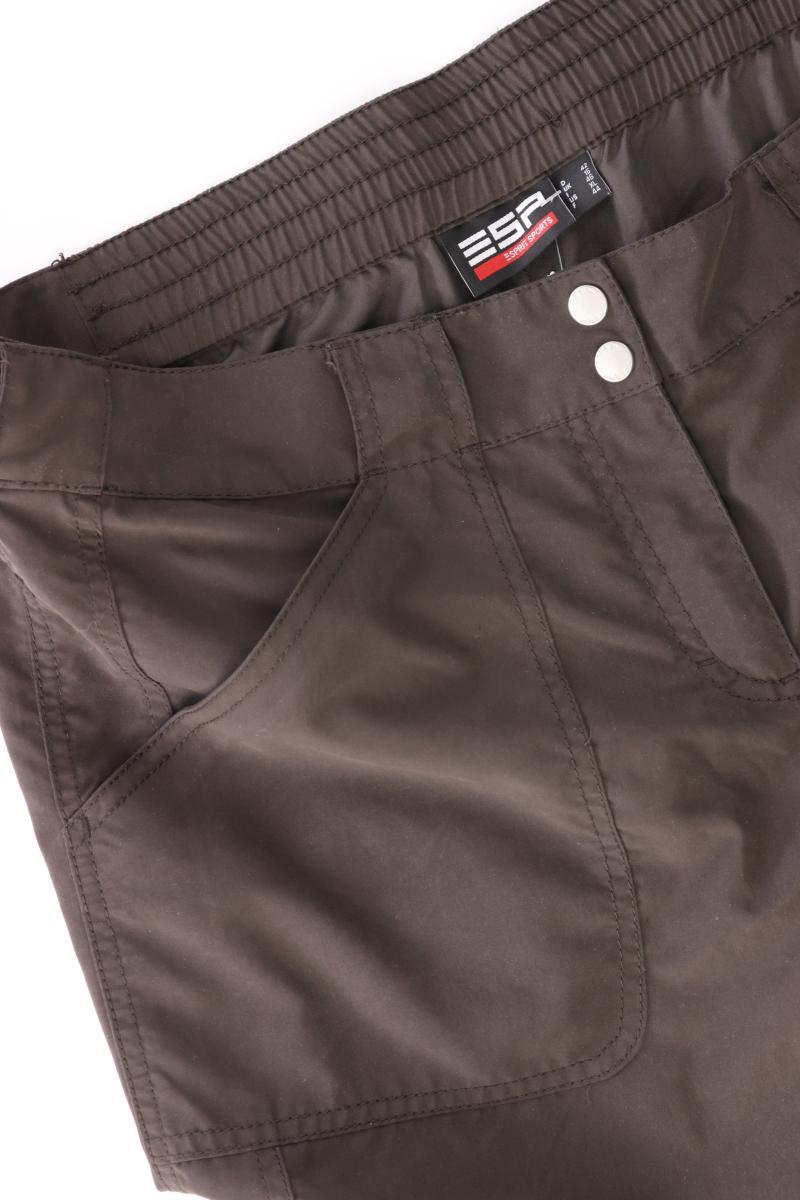 Esprit Hose Gr. 42 braun aus Polyester