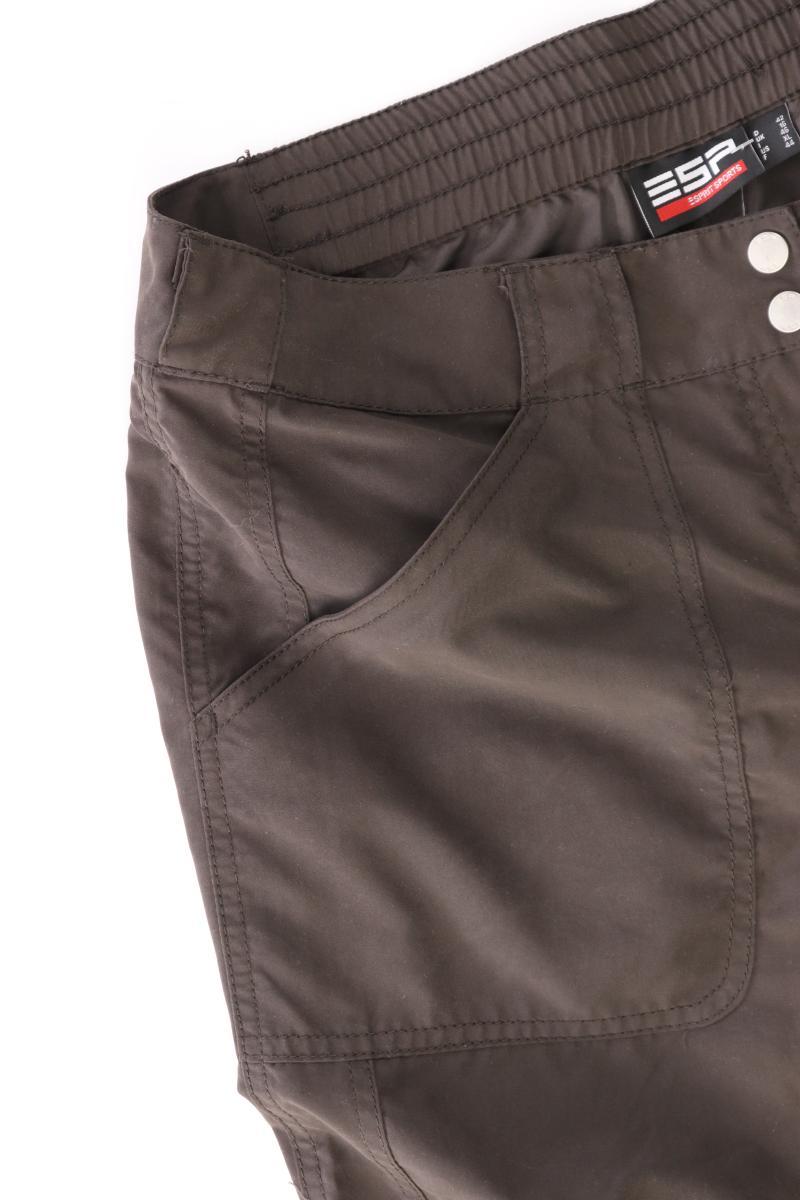Esprit Hose Gr. 42 braun aus Polyester