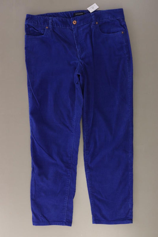 Lands' End Cordhose Gr. 40 blau aus Baumwolle