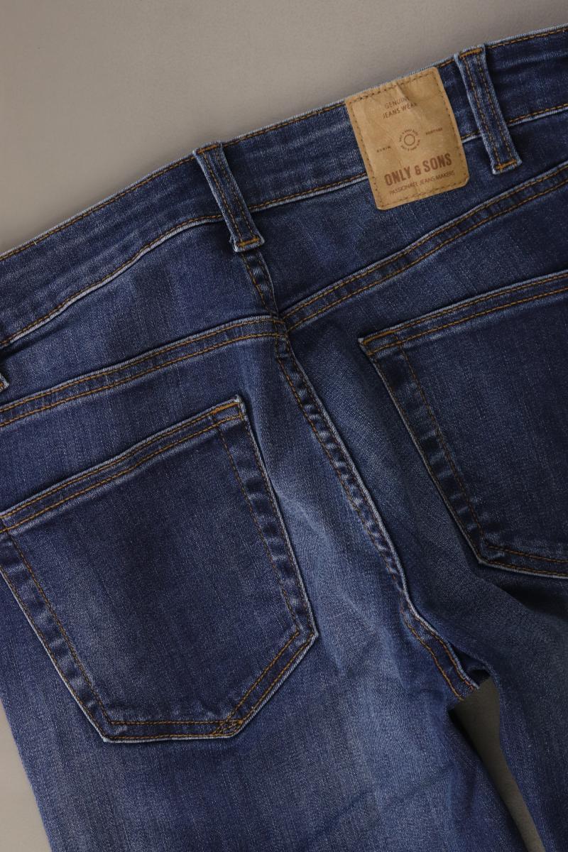 ONLY & SONS Straight Jeans für Herren Gr. W28/L34 blau aus Baumwolle