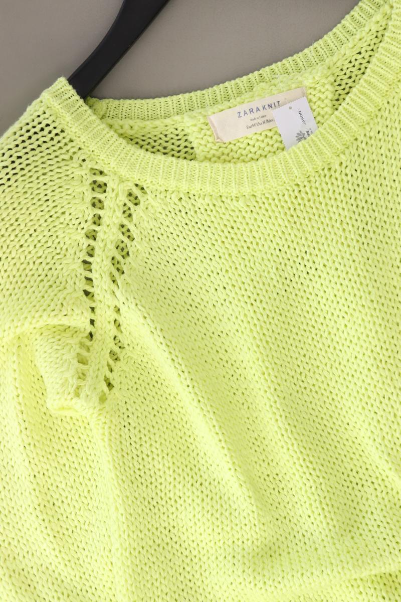 Zara Grobstrickpullover Gr. M gelb