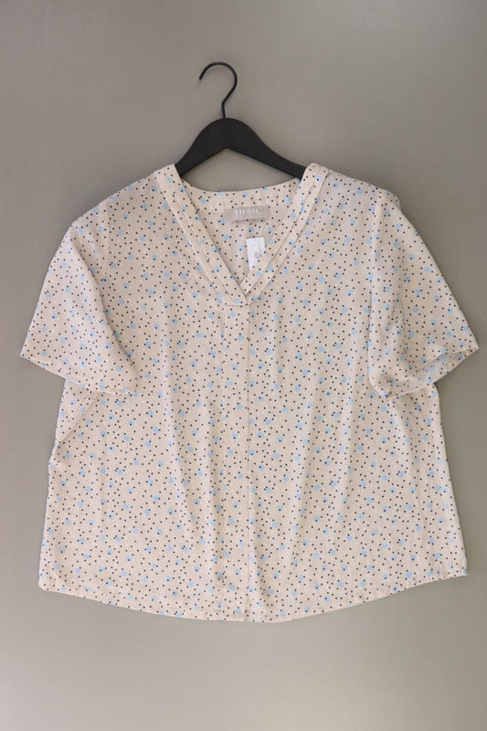 Thom by Thomas Rath Kurzarmbluse Gr. L gepunktet creme aus Polyester