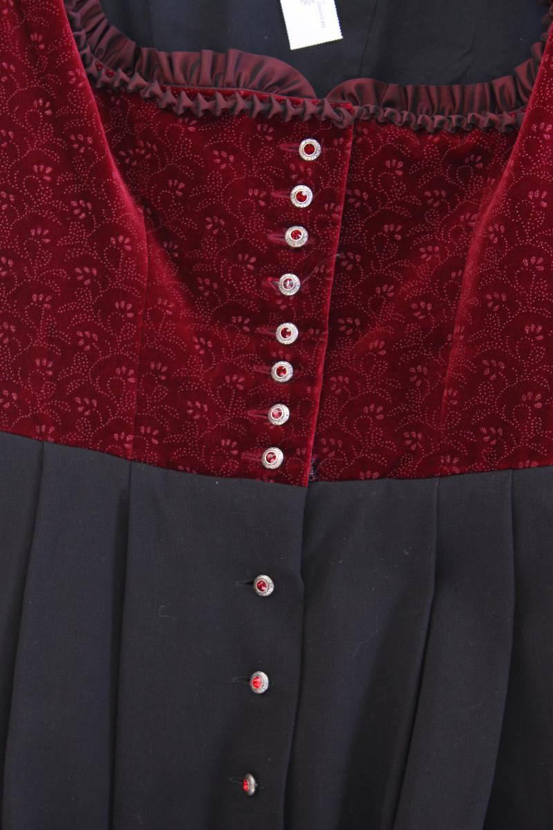 Trachtenunterseher Dirndl Gr. 38 Ärmellos schwarz aus Baumwolle