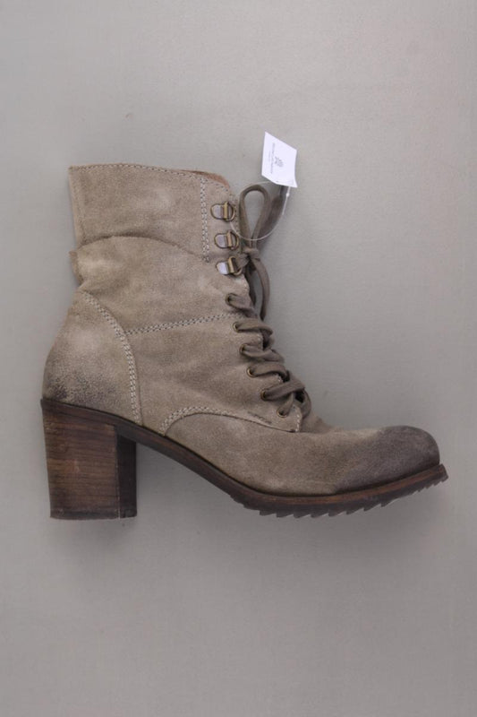 Geox Stiefeletten Gr. 40 grau aus Leder