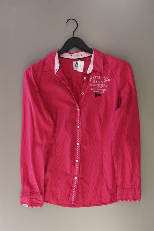 Gaastra Karobluse Gr. XL kariert Langarm pink aus Baumwolle